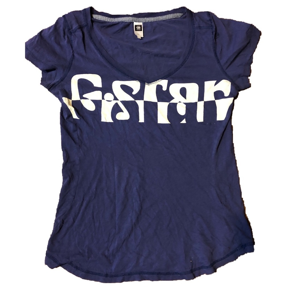 G-Star Raw women’s blue t-shirt szL